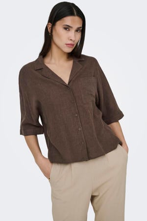 blouse met linnen