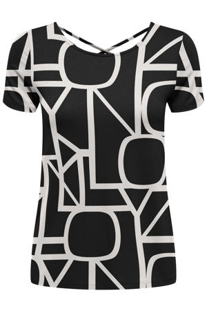 top zwart wit