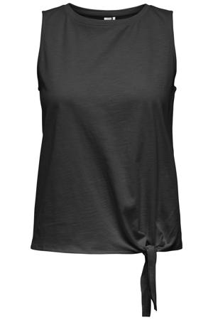 Onplone sporttop zwart