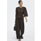 JDY blouse broderie donkerbruin