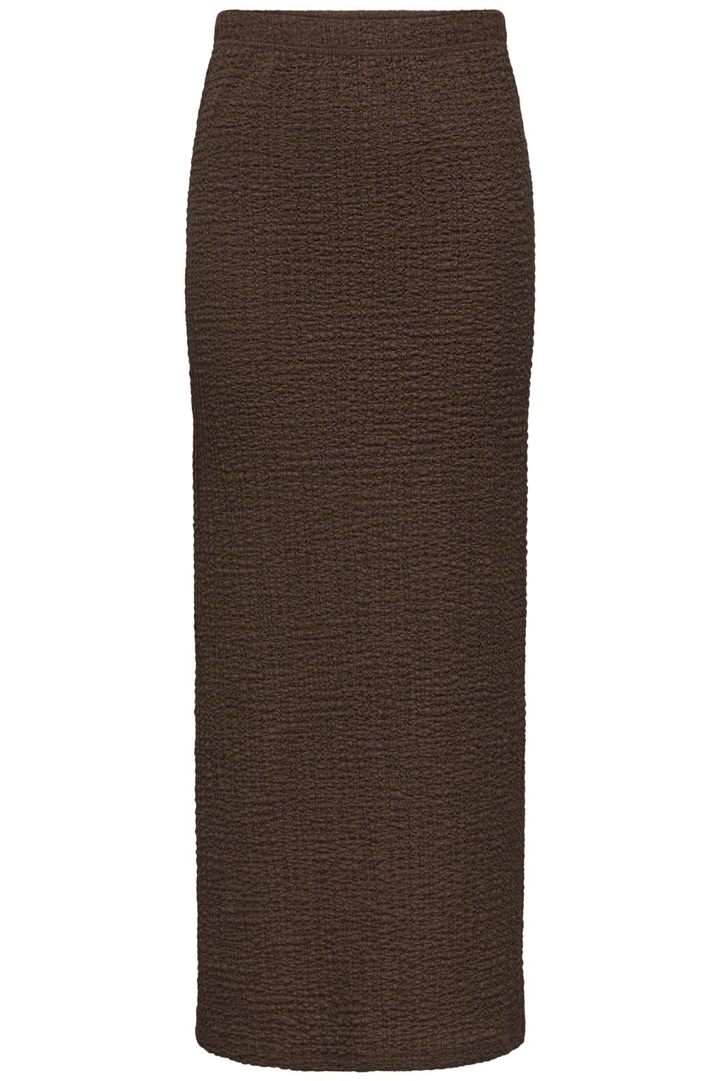 Donkerblauwe dames JDY maxi rok gemaakt van polyester en met elastische tailleband