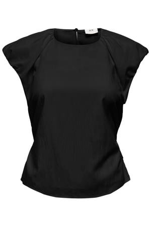 regular fit blousetop - zwart
