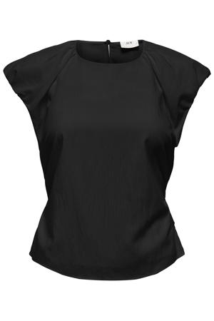 regular fit blousetop - zwart
