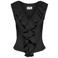 JDY top met textuur zwart