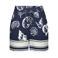 JDY regular waist casual short donkerblauw