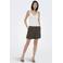 JDY wide leg casual short met plooien - donkerbruin