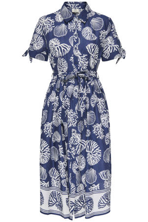 blousejurk donkerblauw