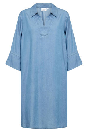 zomerjurk blauw