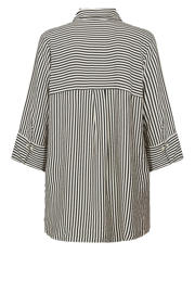 thumbnail: Wasabiconcept gestreepte blouse zwart