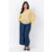 Wasabiconcept gebloemde blousetop geel