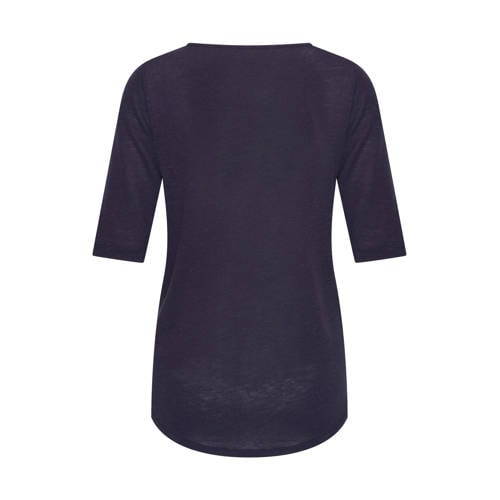 Claudia Sträter top donkerblauw afbeelding