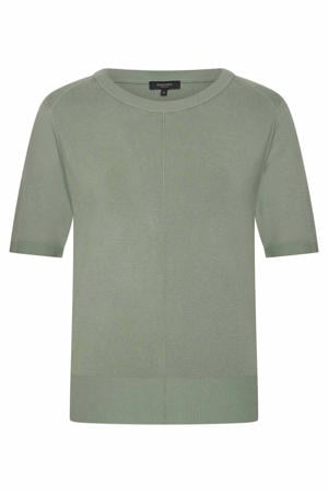 pullover groen fijn gebreid