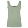 Claudia Sträter tanktop groen fijn gebreid