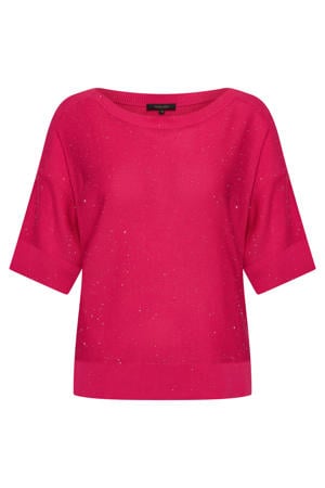 pullover roze fijn gebreid