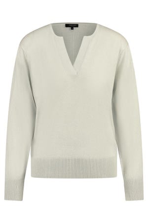 pullover ecru gebreid
