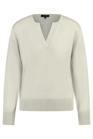 pullover ecru gebreid