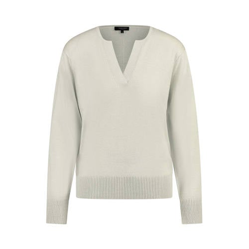 Claudia Sträter pullover ecru gebreid afbeelding