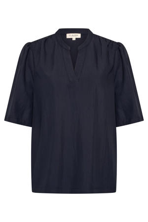 blouse donkerblauw