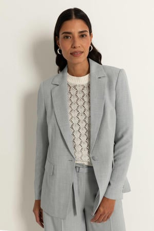 regular blazer lichtblauw