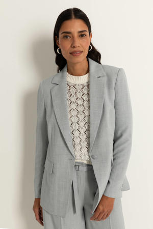 regular blazer lichtblauw