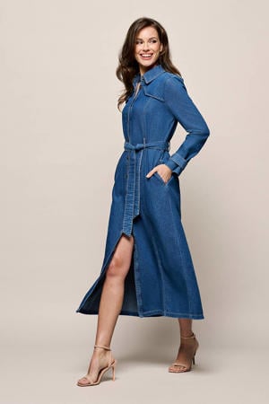 spijkerjurk medium blue denim