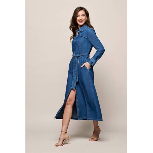 Mart Visser spijkerjurk medium blue denim afbeelding