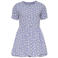 KIDS ONLY MINI gebloemde korte jurk lila