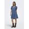 ONLY korte jurk medium blue denim