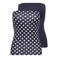 ONLY top met stippen donkerblauw - (set van 2)