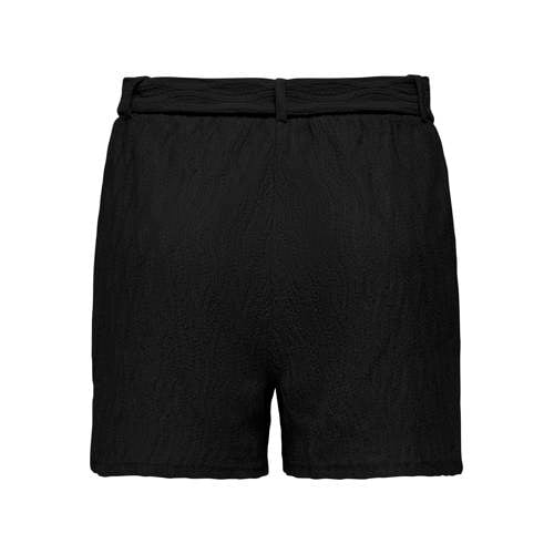 ONLY relaxed high waist casual short zwart afbeelding