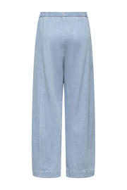 thumbnail: ONLY high waist wide leg jeans lichtblauw