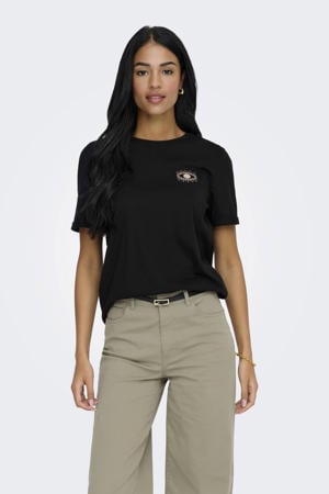 T-shirt zwart