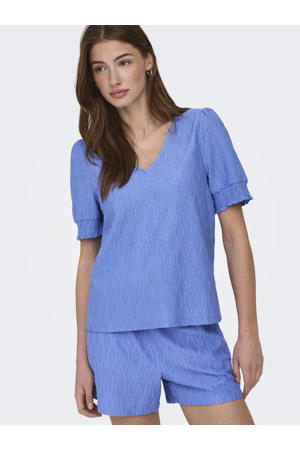 top blauw