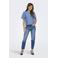 ONLY blouse light blue denim