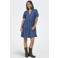 ONLY korte jurk blauw