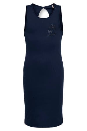 zomerjurk donkerblauw