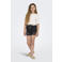 KIDS ONLY GIRL denim straight short washed black