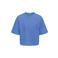 KIDS ONLY GIRL sweater met hartjes met textuur blauw