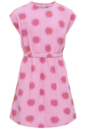 korte jurk roze