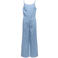 KIDS ONLY GIRL jumpsuit medium blue denim met hartjes
