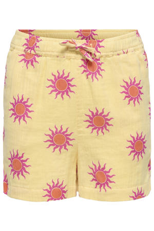 regular casual short geel