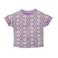 Z8 mini T-shirt Jara lila/lichtgroen/crème
