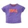 Z8 mini T-shirt Maroua paars/oranje
