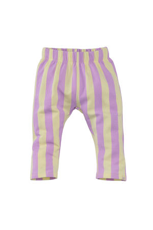 babybroek Alora lila/geel