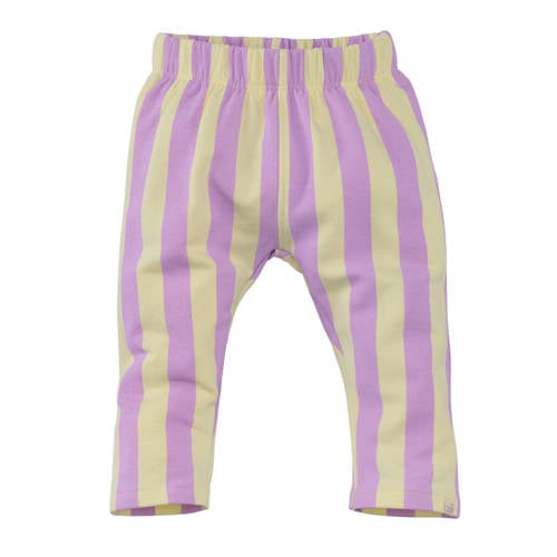 Z8 newborn babybroek Alora lila/geel afbeelding