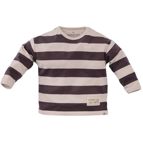 Z8 newborn longsleeve Pim bruin/beige afbeelding