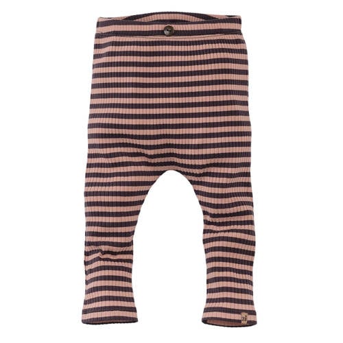 Z8 newborn babybroek Julan donkerbruin/beige afbeelding