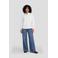Ruby high waist super wide leg mid blue