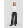 Ruby high waist super wide leg jeans black