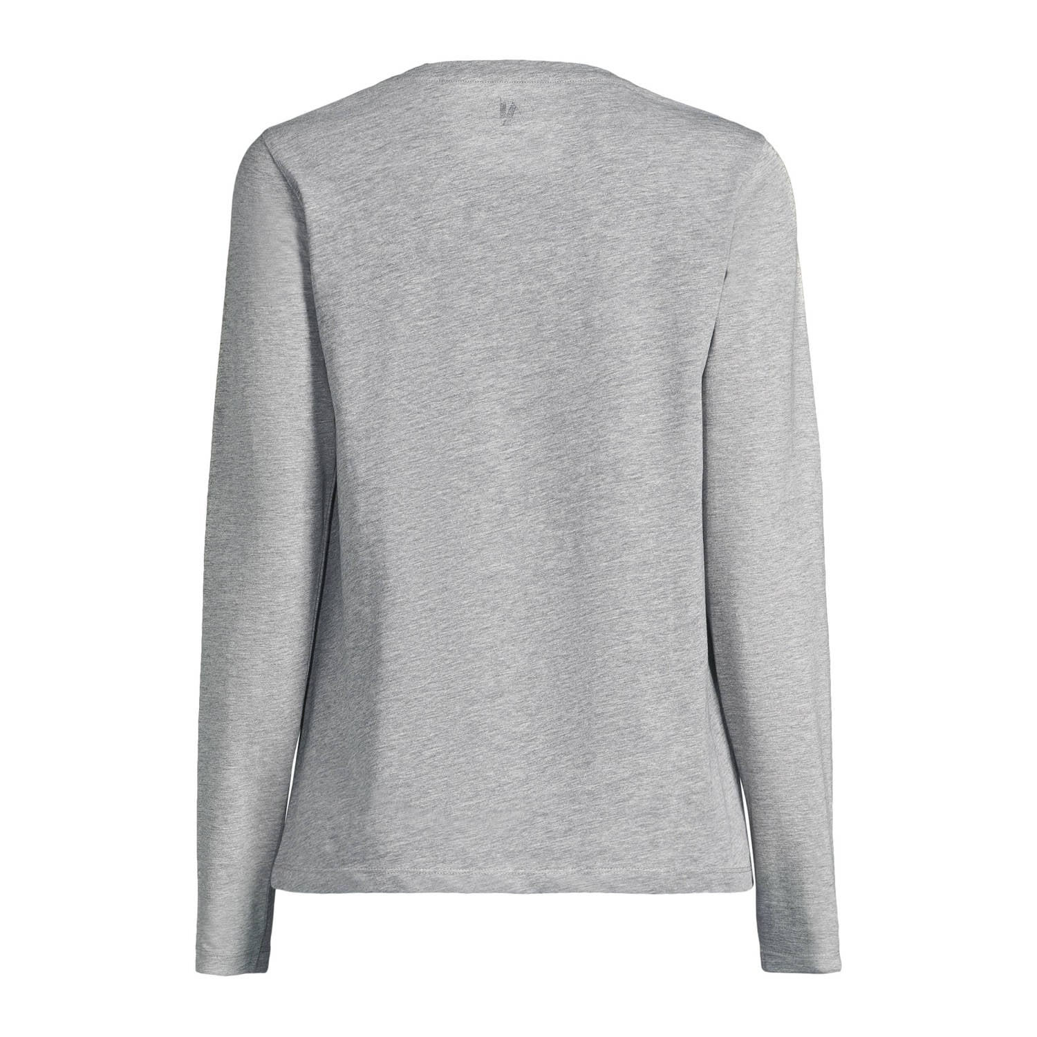Anytime longsleeve grijs melange